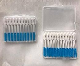 120 Pcs Teeth Cleaning Oral Care Tooth Floss Oral Hygiene Dental Floss Soft Interdental Dual Toothpick C181126017041782