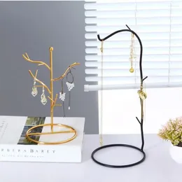 Jewellery Pouches Branch Shape Metal Display Stand Earring Rack Holder Organiser Hanger Fashion Accessories