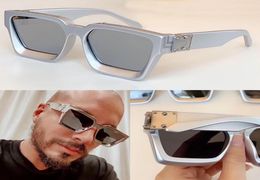 fashion men sunglasses millionaire square silver frame classic design Colour top quality outdoor avantgarde uv400 lens 11657840453