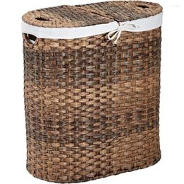 Laundry Bags Portable Bin Basket With Carrying Handles Household Storage For Clothes Lines