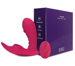 Wireless Remote Control Sucking Vibrator for Women G Spot Clit Sucker Clitoris Stimulator Dildo Sex Toys Good for Adults Couples L4454114