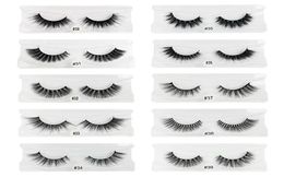 3D -Nerz -falsche Wimpern natürliche dicke Wimpern 1pack Whole08648335