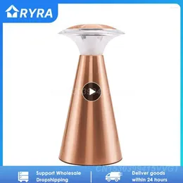 Table Lamps Led Lamp 3w 3000k Warm Light Dimmable Rechargeable Cordless Indoor Lighting Desk Metal Touch Control Bedroom