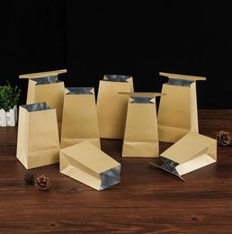Kraft Paper Bag The Wire Bag Oil Moisture Tea Packet Of Aluminum Foil Paper Bag
