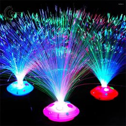 Party Decoration Fibre Optic Lights Durable Abs Planar Optical Lamp Led Battery Not Included Electronic Components Night Light