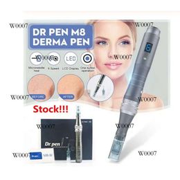 Stock Wireless Rechargeable Electric Microneedle Dr Pen Ultima M8-W DermaPen Auto Skin Care MTS PMU Therapy Original edition