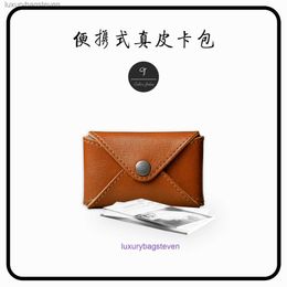 Counter Original 1:1 Hremms Kelyys Tote Bags Top Layer Cowhide Business Card Holder Simple Mens Bag Gift Proof Solid Colour Italian with Real Logo