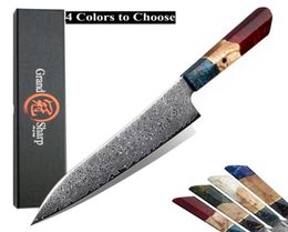 Grandsharp 86 Inch Chef039s Knife 67 Layers vg10 Japanese Damascus Kitchen Knife Kitchen Stainless Steel Tool Gyuto Knives Gif8081588