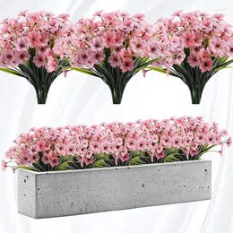 Decorative Flowers UV Resistant Artificial Enhance Your Outdoor Space Perfect For All-Season Decoration High Quality