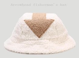 New Fashion Hip Hop White Lamb Wool Gorros Fishing Caps Faux Fur Bucket Hats Women Winter18515938556652