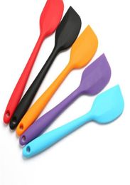 Kitchen Silicone Cream Butter Cake Spatula Mixing Batter Scraper Brush Butter Mixer Cake Brushes Baking Tool Kitchenware K93212018035