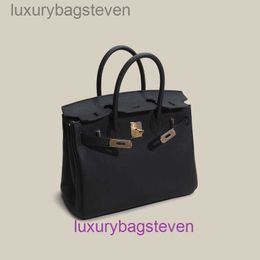 10A originale 1: 1 hremms Birkks Guida borse in pelle genuina di alta qualità Nuovo strato superiore Topna Borsa Togo Borsa Lychee Womens Annullate Sensazione di una borsetta una spalla con un logo reale