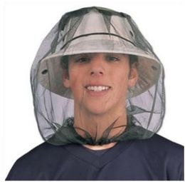 Outdoor Survival Anti Mosquito Bug Bee Insect Mesh Hat Head Face Protect Net Cover Travel Camping Protector Camping Equipment3332898