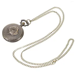 Pocket Watches Watch Women Men Vintage Decorative Pendant With Chain