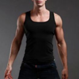 MenS Casual Tank Summer High Quality Bodybuilding Fitness Muscle Singlet Mens Clothes Sleeveless Slim Fit Vest 2023 240429