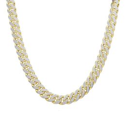 Hot Sale Wholesale Price 10K 14K 22K Solid Gold All Mm All Size Loose Diamonds Cuban Link Chain