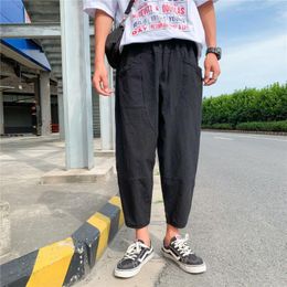 Men's Pants Casual Trousers Korean Fashion Leisure Classic Suit Sports Spring Summer Teenagers A104