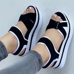 Womens Sandals Heel Sandals with Low Platform Shoes Womens Summer Sandals Heel Womens Shoes Wedge Shoes 240426