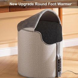 Carpets Foldable Electric Heating Pad Under Desk Leg Warmer Heated Foot Adjustable Heater For Winter Home Office Supplies