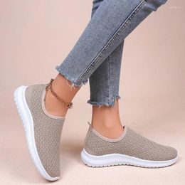 Casual Shoes 2024 Women Vulcanised Sneakers Slip On Flats Loafers Plus Size Walking Flat Zapatos De Mujer