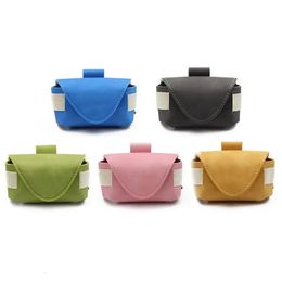 PU Leather Mini Golf Ball Pouch Waist Bag Container Holder For Men Women Sports Accessories 240428