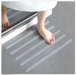 Bath Mats 6/12pcs Anti-Slip Strips Shower Stickers Safety Transparent Non Slip For Bathtubs Showers Floors