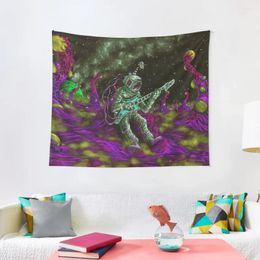 Tapestries Music Is His Oxygen!--Purple Edition Tapestry Wall Decoration Items Home