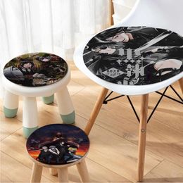 Pillow Black Butler Mat European Dining Chair Circular Decoration Seat For Office Desk Pad