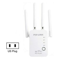 WiFi four antenna routing amplifier repeater 300M wireless WR16 network signal extender Repeat