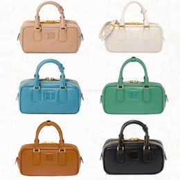 Mirror Quality Arcadie Lolita Bag Shoulder Straps Womens Mens Clutch Cross Body Genuine Leather Totes Handbags Saddle Sling Miui Designer Bowling Bags