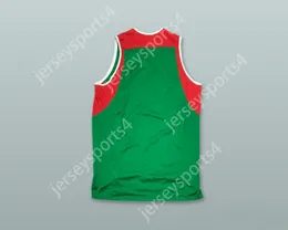 CUSTOM NAY Mens Youth/Kids MEXICO GREEN BASKETBALL JERSEY TOP Stitched S-6XL