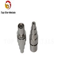 Smoking 101418mm 6 in 1 adjustable Grade 2 Titanium Domeless Nail for 16mm or 20mm Coil coil not included 8811793