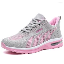 Casual Shoes Cushion Running For Women Breathable Mesh Sports Ladies Lightweight Sneakers Female 2024 Trends