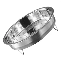 Double Boilers Washing Basket Detachable Steamer Food Steaming Rack With Handle