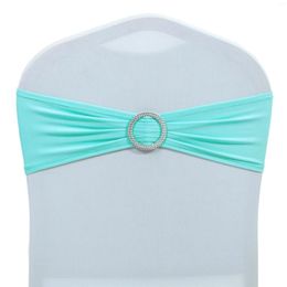 Chair Covers Pack Of 25 Spandex Sashes Bow Sash Premium Stretch Cover Band With Buckle Slider Elastic Ties For Wedding