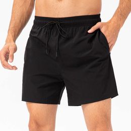 Men Shorts Lu Summer Sport 2024 QUICK DRY Men's Loose Gym Sports Shorts Workout Active Wear Running Short Pants Sportswear LL Lemon Man R