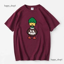 Men's T-Shirts Human Made T Shirt Men Women Harajuku Graphic Tshirt Japanese Streetwear Duck Top Teed Humanmade T-shirt cute kawaii Tees 124