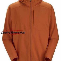 Gacche da guscio impermeabile Sima Hoody Men leggera Essiccata rapida Sunce di protezione da sole con cappuccio con cappuccio a vento Guscio 0520