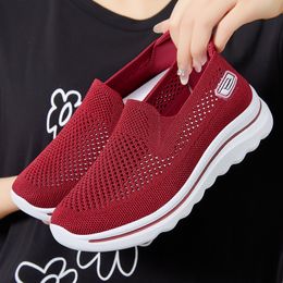 New Women's Sport Sneaker Breathable Ballet Flats Loafers Ladies Boat Luxury Shoes Woman Tennis Orthopaedic Slip On Shoes