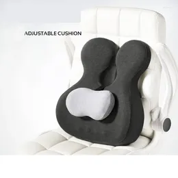 Pillow Car Seat Chair Lumbar Office Memory Foam Back Pregnant Breathable Sitting
