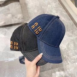 New mui embroidered cowboy baseball cap fashion minimalist cowboy fisherman hat leisure outdoor sun hat