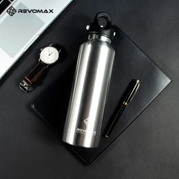 RevoMax drum water bottle 20oz stainless steel cup maintains cold and vacuum flame gym 240510