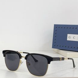 G Low nose bridge sticker designer sunglasses G G1499 sunglasses for women mens sun glasses police Metal frame with black acetate computer read