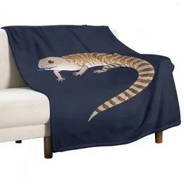 Blankets Blue Tongue Skink Throw Blanket Bed Covers Fashion Sofas Valentine Gift Ideas Cute Plaid