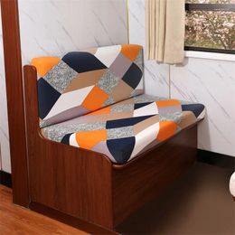 Chair Covers Spandex Elastic RV Dining Cushion Cover Sofa Camping Car Bench Slipcover Furniture Protection 2pcs/set