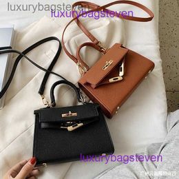 Up Grade Hremms Kelyys Original Bags Advanced Small Bag for Women 2024 New Fashion One Shoulder Crossbody Style Handheld Have Real Logo