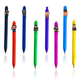 Painting Supplies American Drama Wednesday Cartoon Ballpoint Pens Funny Nurse Accessories For Work Cute School Students Mti Colour Jumb Othwm