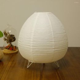 Table Lamps Desktop Decorative Lantern Light Rice Paper Nordic Handmade Simple LED Lighting Lamp For Home Decorations