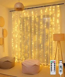 Party Decoration 3m LED Curtain String Light Garland 1st 1 2 3 18 21st 30 40 Year Happy Birthday Decorations Adult Kids Boy Girl B3052481