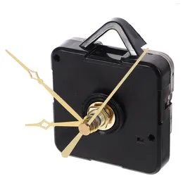 Clocks Accessories Small Clock Silent Table Movement 12-15cm DIY Craft Hanging Watch (8-024 Gold Seconds) Work Plastic Parts